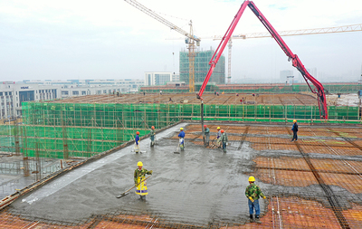假期過后施工忙 建設(shè)項目“加速度” 工程建設(shè)