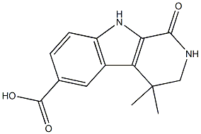 4,4 dimethyl oxo 2,3,4,9 tetrahydro 1h pyrido indole carboxylic 916520 72